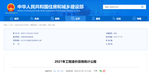 营收增长18.9%！2021年工程造价咨询统计公报发布